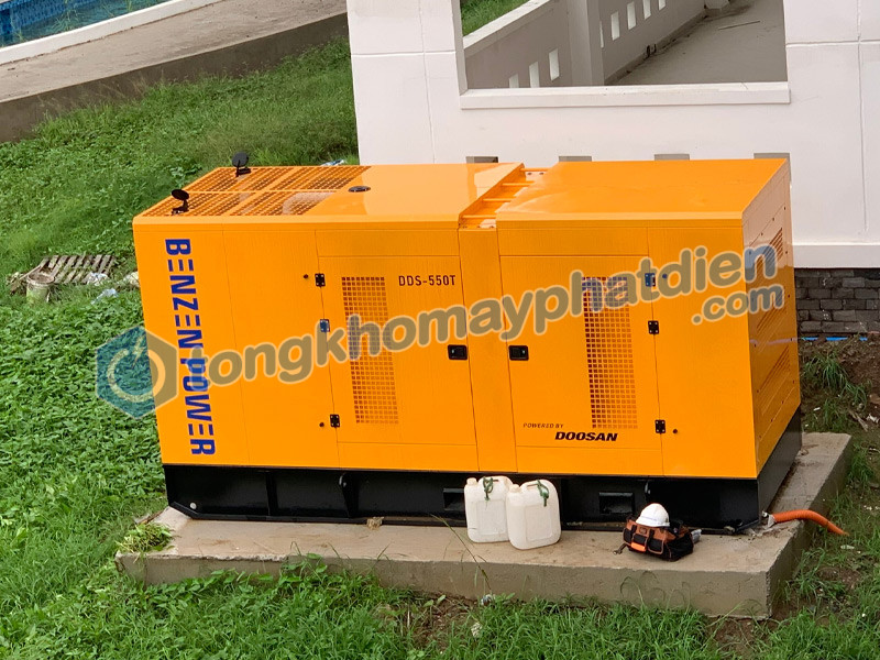 Máy phát điện Doosan 500 kVA nhập khẩu nguyên chiếc