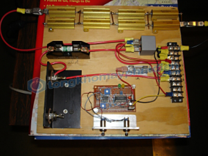 Mô hình bảng điều khiển máy phát điện gió tự chế