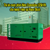 Dự án máy phát điện Cummins 125kVA cho bệnh viện tại Nam Định