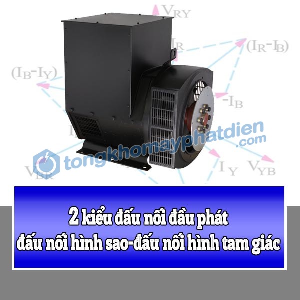 2 kiểu đấu nối đầu phát: Đấu nối hình sao và đấu nối hình tam giác