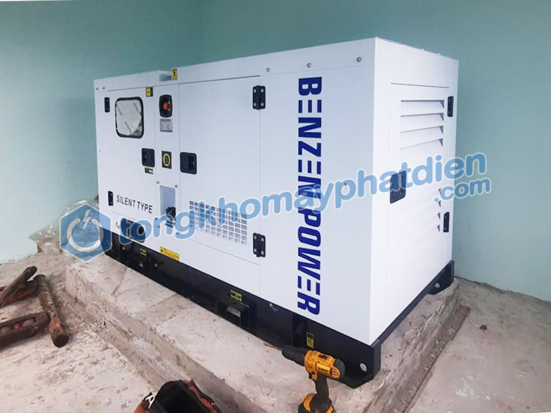 Hình ảnh thực tế máy phát điện Benzen Power công suất 15kVA