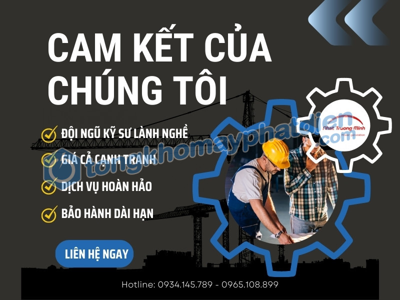 Đơn vị sửa chữa máy phát điện công nghiệp uy tín, chất lượng số 1 Việt Nam