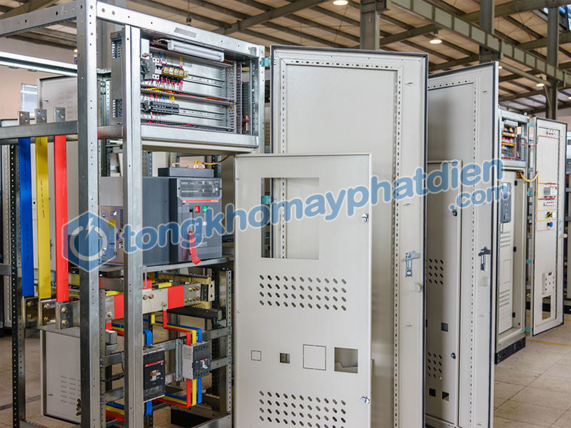 Tủ ATS lắp đặt cho máy phát điện công nghiệp