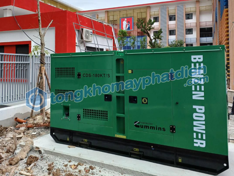 Dự án máy phát điện Cummins 163kVA cho trường học tại Hà Nội