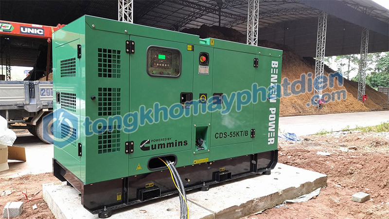 Hoàn thành dự án máy phát điện Cummins 50kVA tại Bắc Giang