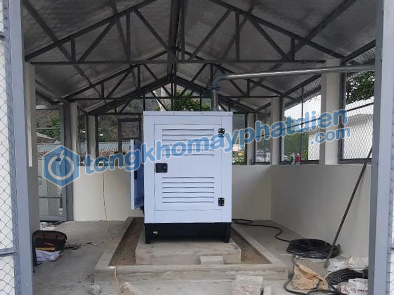 Hoàn thiện lắp đặt máy phát điện Benzen Power 100kVA tại Hà Giang