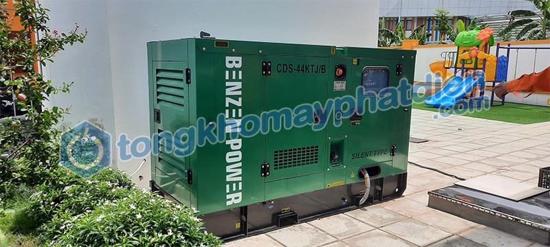 Máy phát điện Cummins 40kVA lắp đặt cho trường mầm non tại Hà Nội