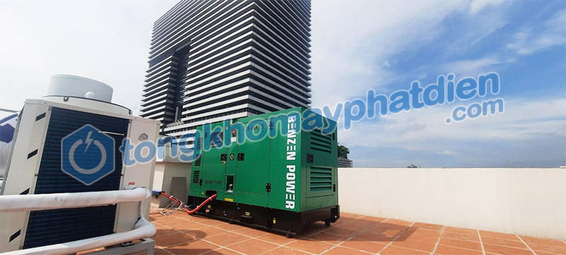 Lắp máy phát điện Cummins 80 kVA cho tòa nhà tại Hà Nội