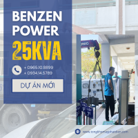Máy phát điện Benzen Power 25kVA