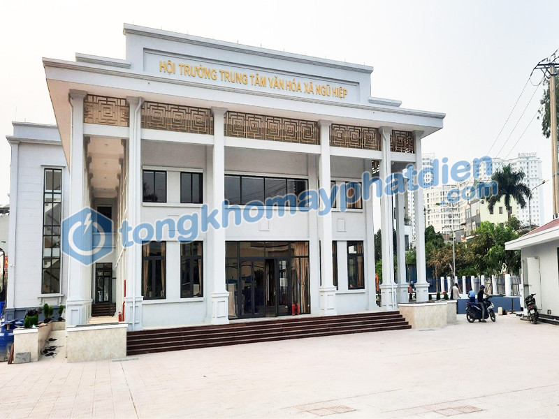 Dự án lắp đặt máy phát điện Benzen Power 55kVA phục vụ trung tâm văn hóa tại Hà Nội