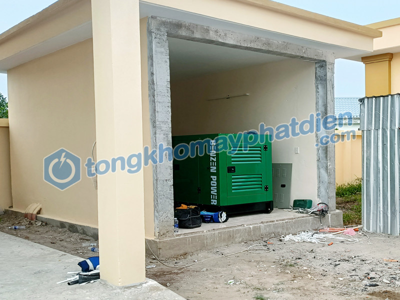 Thông tin dự án lắp đặt máy phát điện Cummins 50kVA tại Thành phố Bãi Nhảy, Hậu Giang