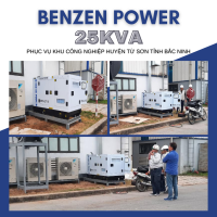 Máy phát điện Benzen Power 25kva
