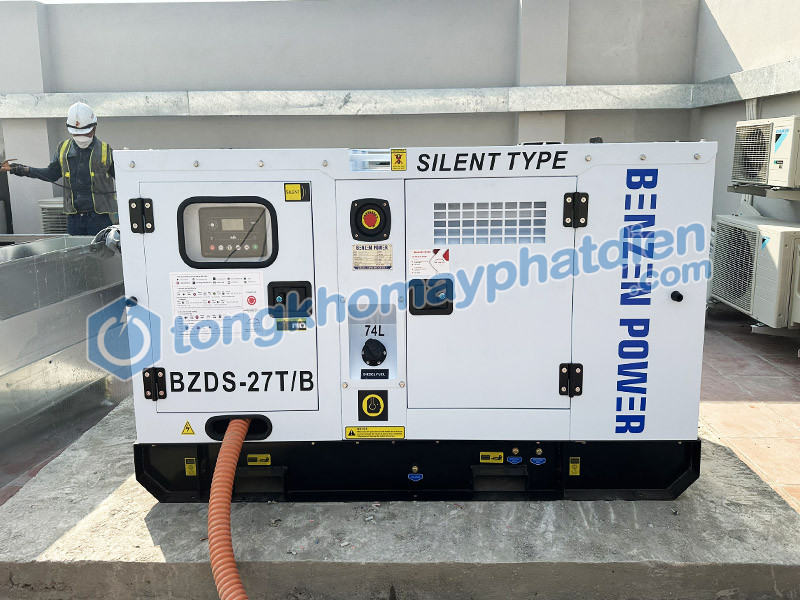 Lắp đặt máy phát điện Benzen Power 25kVA phục vụ KCN tại Bắc Ninh