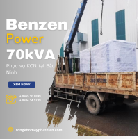 máy phát điện Benzen Power 70kVA