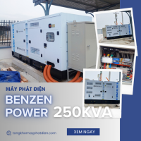 Máy phát điện Benzen Power 250kVA