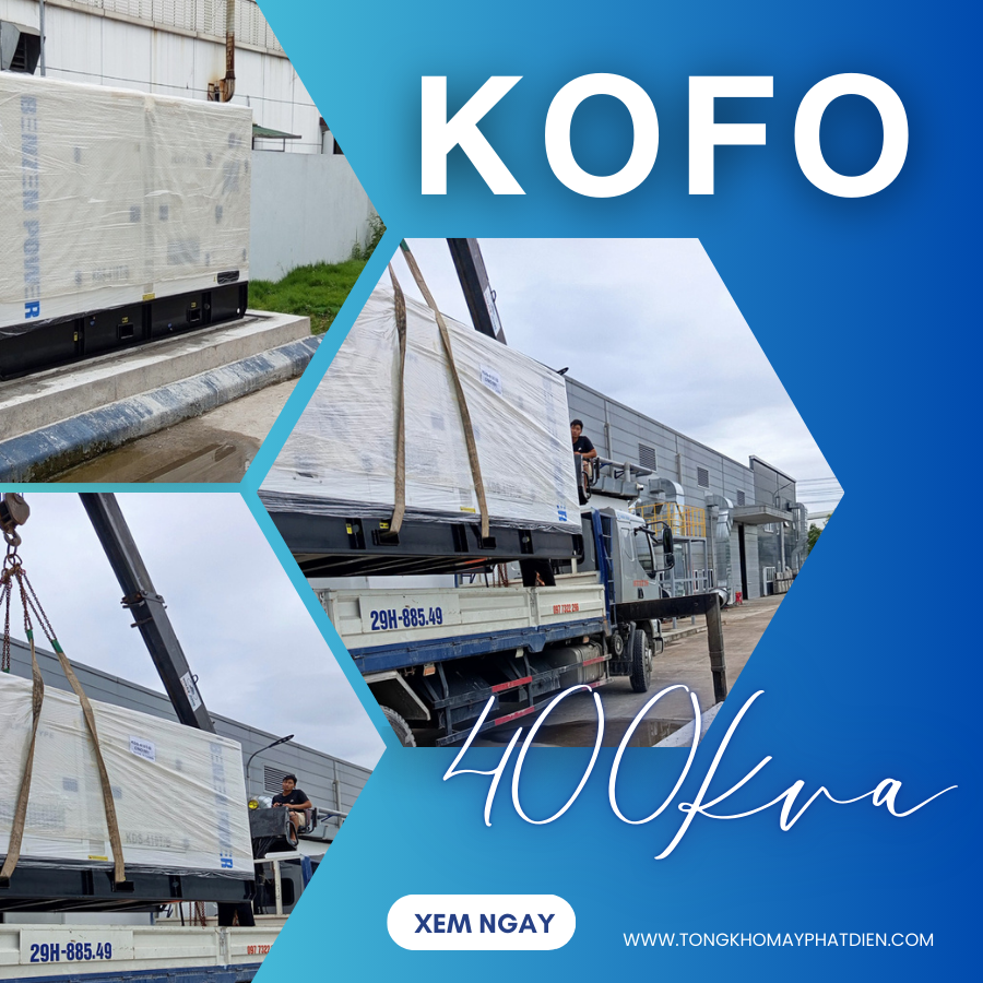 máy phát điện kofo 400kva